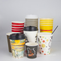 Colorful Disposable Single vending paper cup